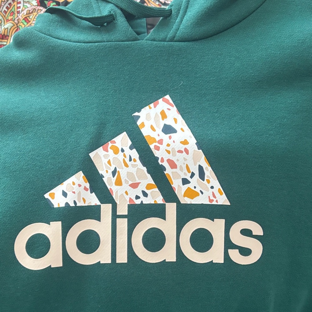 Adidas Forest Green Women’s Medium Hoodie like new. - Picture 3 of 4